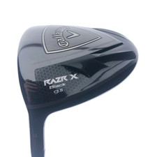 Used Callaway Razr X Black Driver / 9.5 Degrees / X-Stiff Flex / Left-Handed