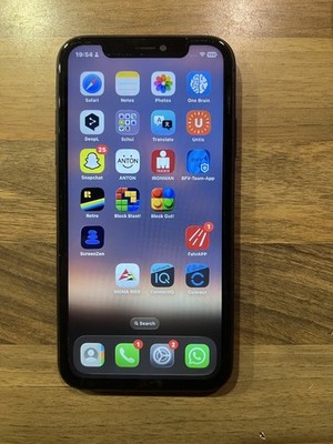 Apple iPhone 11 A2221 (CDMA + GSM) - 128GB - schwarz (Ohne Simlock) (Dual-SIM)