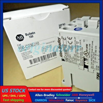 New Allen Bradley 100-C23EJ10 contactor 24VDC (NIB) 100C23EJ10 US Free Tax