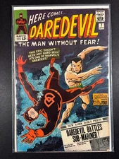 Daredevil, Vol. 1 #7: "In Mortal Combat with Sub-Mariner!" Marvel 1965.
