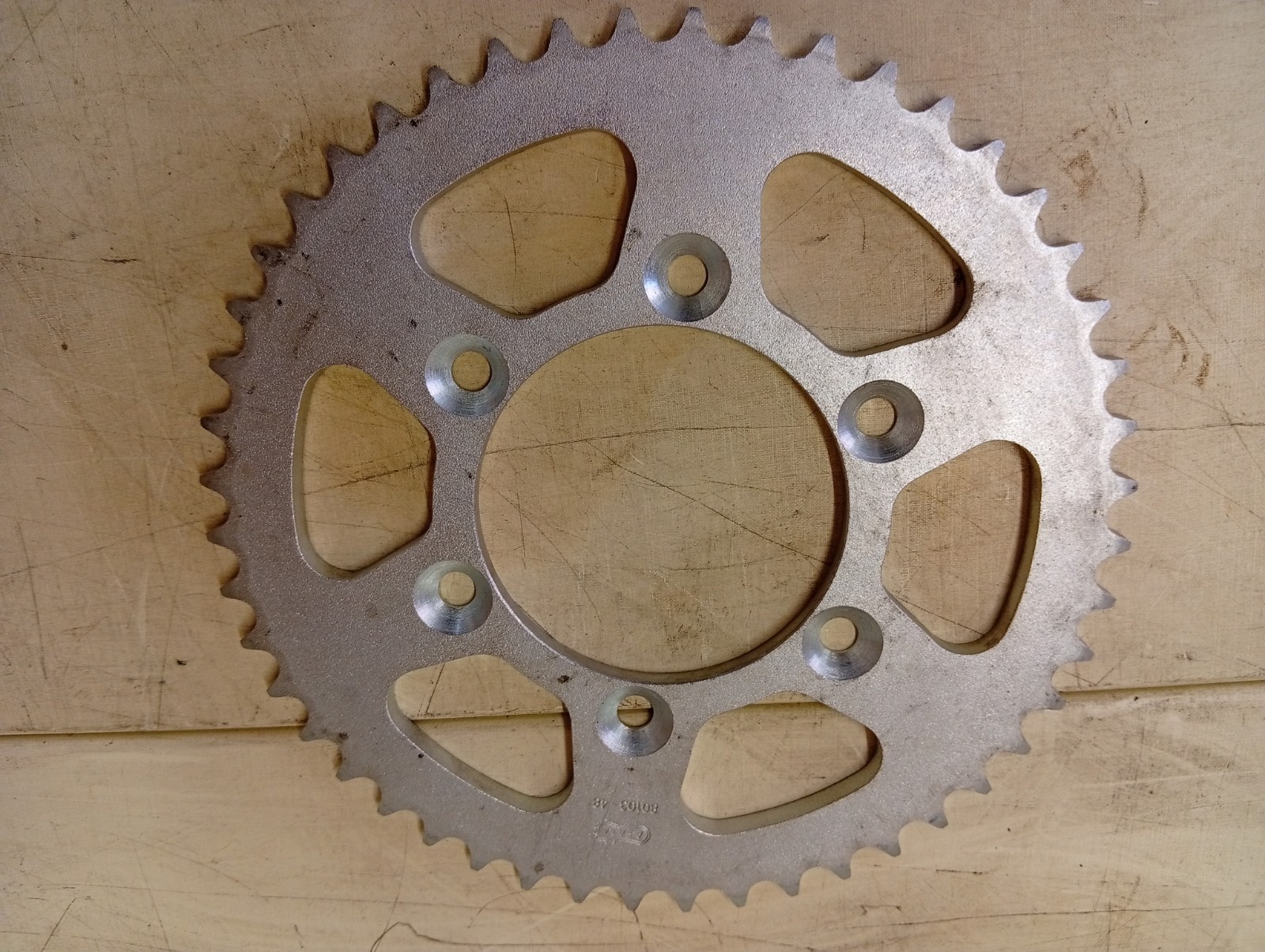 Couronne AFAM 80103-48 pas 420 transmission moto Rieju Spike 50