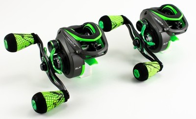 LOT OF 2) LEW'S MACH 2 2ND GEN MH2SHA 7.5:1 RH BAITCAST REEL NO