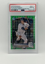 2025 Bowman - Chrome Prospects Kevin McGonigle Green Geometric Refractor /99  