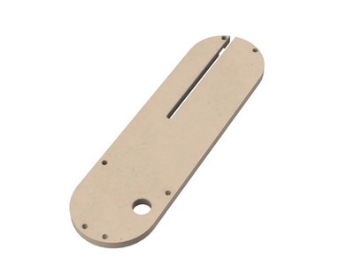 Zero Clearance Insert for SawStop ICS & PCS Table Saws