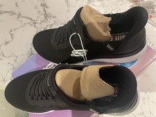 Ladies Skechers Black Bountiful Shoe