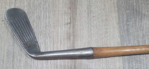 Antique Vintage 1915 Frank Adams French Lick Hickory Wood Shaft Golf Club Jigger - Picture 6 of 10