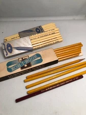 Lot of 36  vintage pencils. L&C Hardtmuth Kohinoor National Pencil co. 