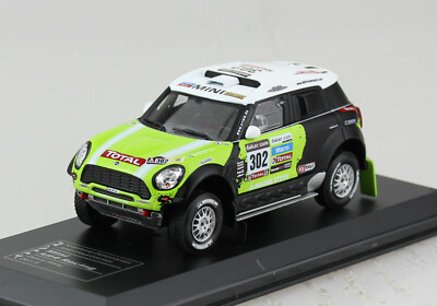 Mini All4 Racing WRC Rally Dakar 2013 #302 1:43 IXO Die Cast Club Modellauto 