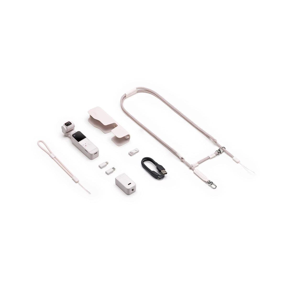 DJI Pocket 2 Exclusive Combo (Sunset White) - Pocket-Sized