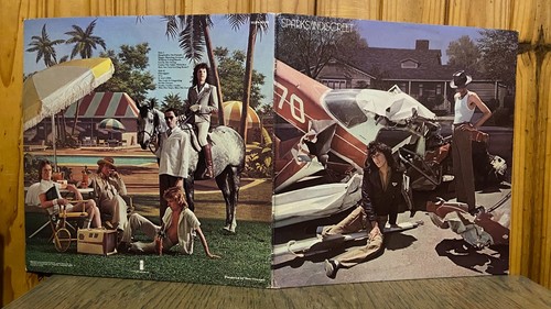 SPARKS INDISCREET GAETFOLD LP RECORD 1975 - Island ILPS 9345 - Picture 1 of 2