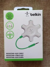 Belkin Rockstar 5-Jack 3.5mm Multi Headphone Audio Splitter - BRAND NEW
