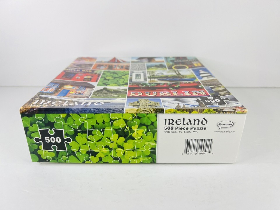 Remarks Jigsaw Puzzle Dublin IRELAND 500 Pieces with mini Poster USA