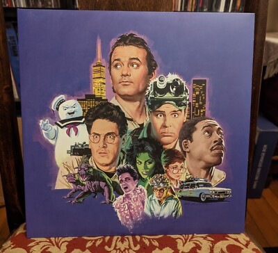 Elmer Bernstein   Ghostbusters Score, Color SPLATTER Vinyl LP, Mondo, 2019, NM
