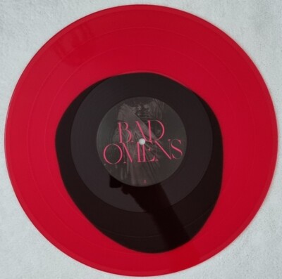 Bad Omens Live + Unplugged AQUA BLUE INSIDE BLOOD RED VINYL /1000 SEALED NM/VG