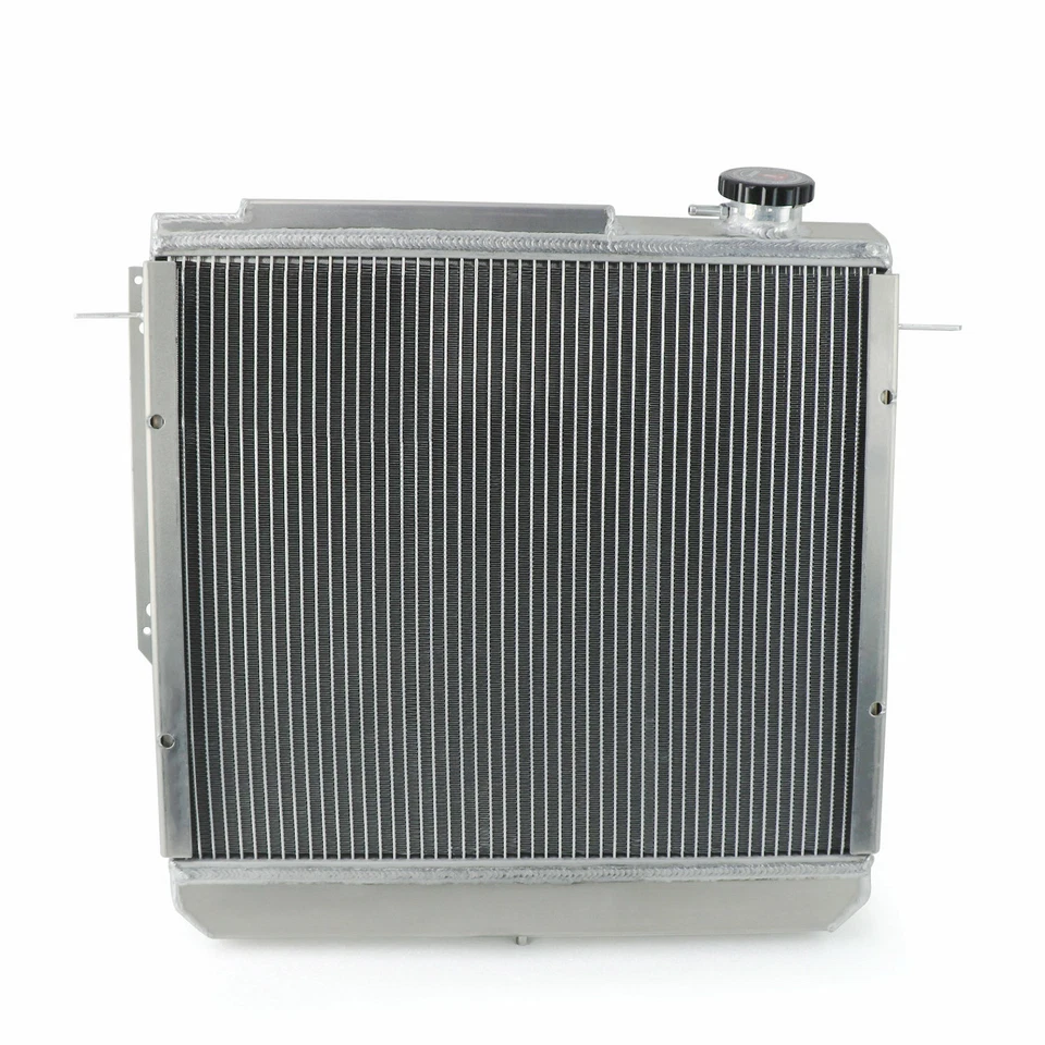4-Row ALUMINUM RADIATOR FIT 1986-1992 JEEP CHEROKEE COMANCHE WAGONEER 2.5L 2.8L Foto 2 de 4
