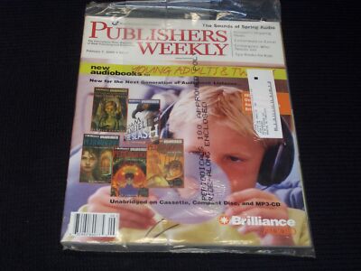 2005 FEBRUARY 7 PUBLISHER'S WEEKLY MAGAZINE - BRILLIANCE AUDIO COVER - E 3515