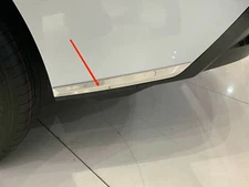 Stainless Steel Rear Corner Protect Cover Trim For 2021-2023 Toyota Sienna 2pcs