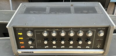 Vintage 1960's Shure Vocal Master PA Mixer Preamplifier 6 Inst Channels AS IS