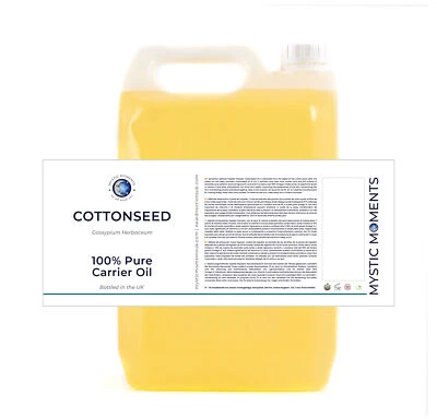 Mystic Moments | Huile Porteuse De Graine De Coton - 100 % Pure - 5 Litres - Photo 1/4
