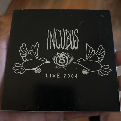 Incubus LIVE 2004 with 4 RARE LIVE trx PROMO BONUS CD Single Limited USA