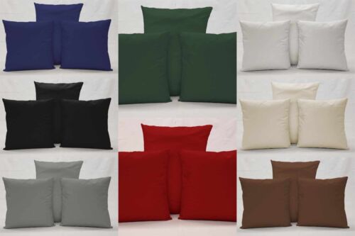 Taie d'oreiller / taie d'oreiller en toile de canard (plusieurs tailles et couleurs) - Photo 1 sur 28