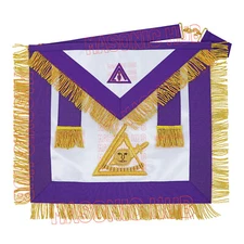 Masonic Council Past Illustrious Master (PIM) Apron - Exquisite Craftsmanship
