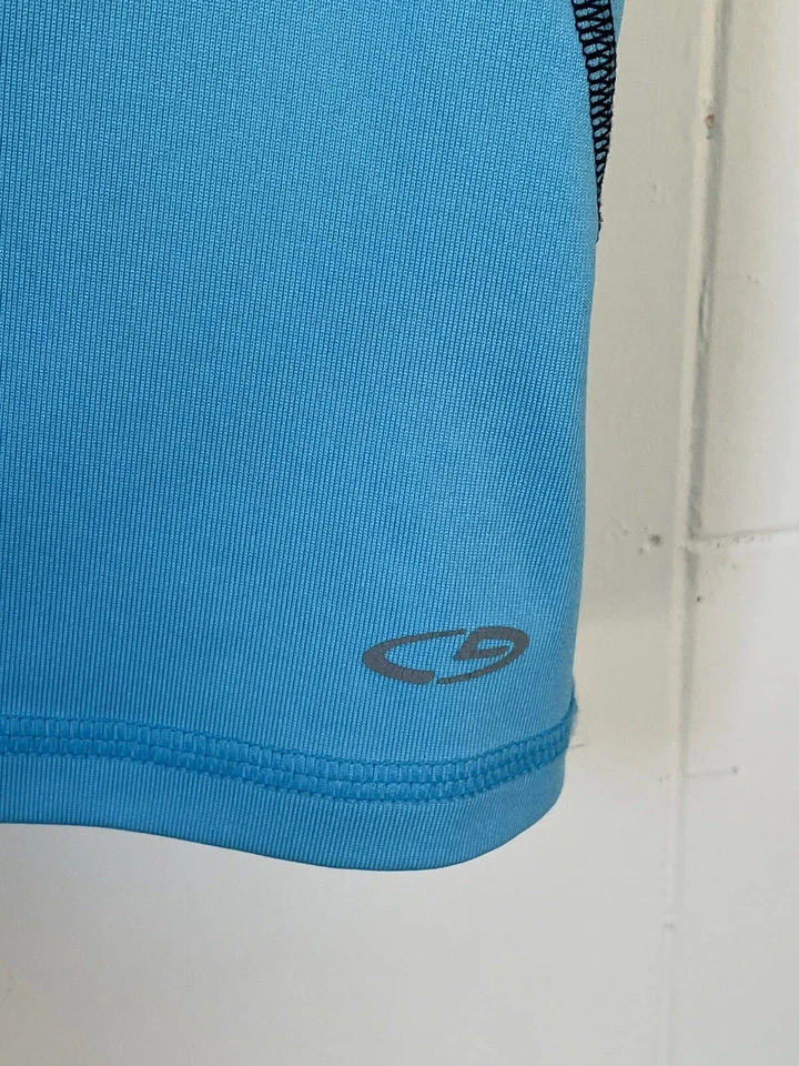 Sujetador deportivo sin mangas deportivo C9 by Champion para mujer talla grande azul azulado Foto 4 de 4