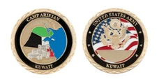 Camp Arifjan Kuwait Army Coin