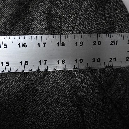 Vtg Oscar de la Renta 44S Gray Soft Tweed Tweed Mens Jacket Sport Coat Blazer - Picture 10 of 12