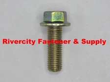 (25) M10-1.25x30 Small Head Flange Bolts 10mm x 30mm JIS M10x1.25 x 30 10.9 ZY