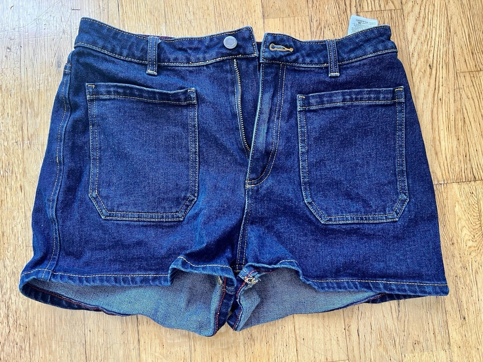 Pantalones cortos vaqueros RVCA Camille Rowe talla 31 nuevos sin etiquetas Foto 4 de 4