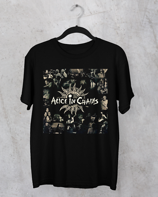 10s ALICE IN CHAINS ツアーTシャツ Tシャツ ブラック XL Alice In Chains band T-shirt black short sleeve All Sizes S to 5xl