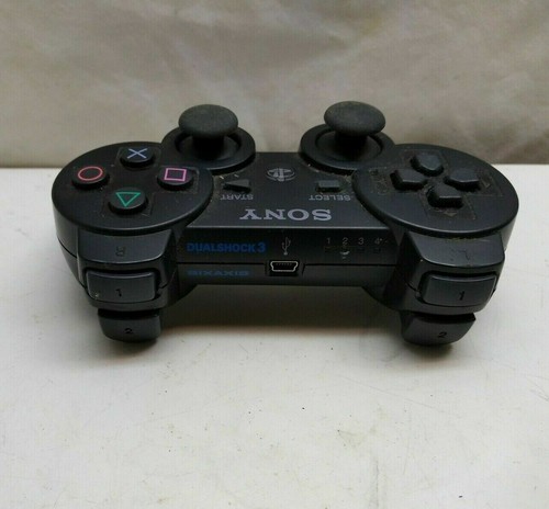 Sony PlayStation Wireless SIXAXIS Controller Dual Shock 3 - Black - Picture 3 of 3