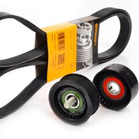Contitech 6PK1380 Keilrippenriemen + Rolle FüR Astra H Zafira B 1.9 Cdti Klima