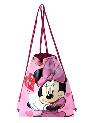 minnie mouse drawstring backpack