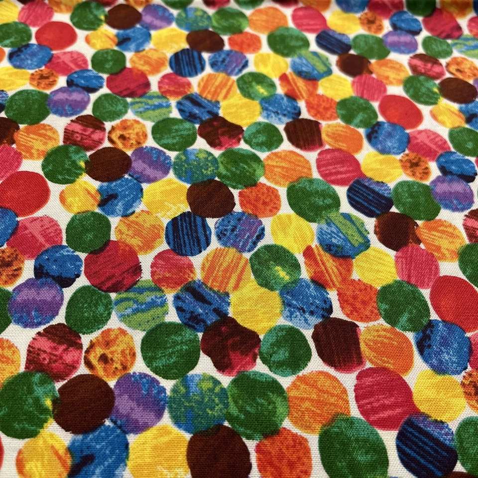 The Very Hungry Caterpillar Quilting Fabric Selling By FQ ~ 45cm W x 55cm L BN - image 3 of 4