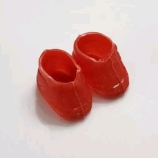 ZAPATILLAS BARBIE KELLY TOMMY ROJO CLON ESTILO MODA SIMPLE LINDOS ZAPATOS MUÑECA
