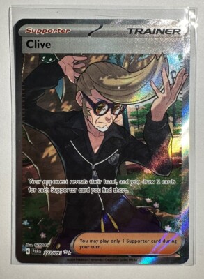 clive full art pokemon card PSA 10 #344 SV4a Shiny Treasure ex Japanese GorillaTCG Listed cards may have imperfections. Pokemon! Clive 227/091 - Ultra