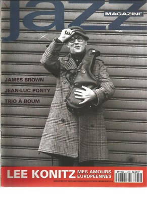 JAZZ MAGAZIN NR.410 LEE KONITZ / JAMES BROWN / JEAN-LUC PONTY / TRIO A BOUM
