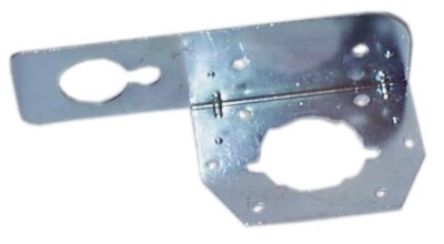 Pollak 11-617 Trailer Wiring 6-WAY Connector Mount Bracket Heavy Gauge Steel DAS