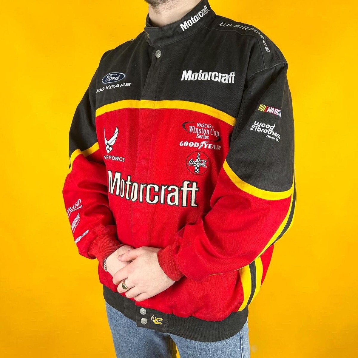Vintage Ford Motorcraft Racing Jacket By Chase Authentics Vintage Ford Motorcraft Racing Jacket By Chase Authentics