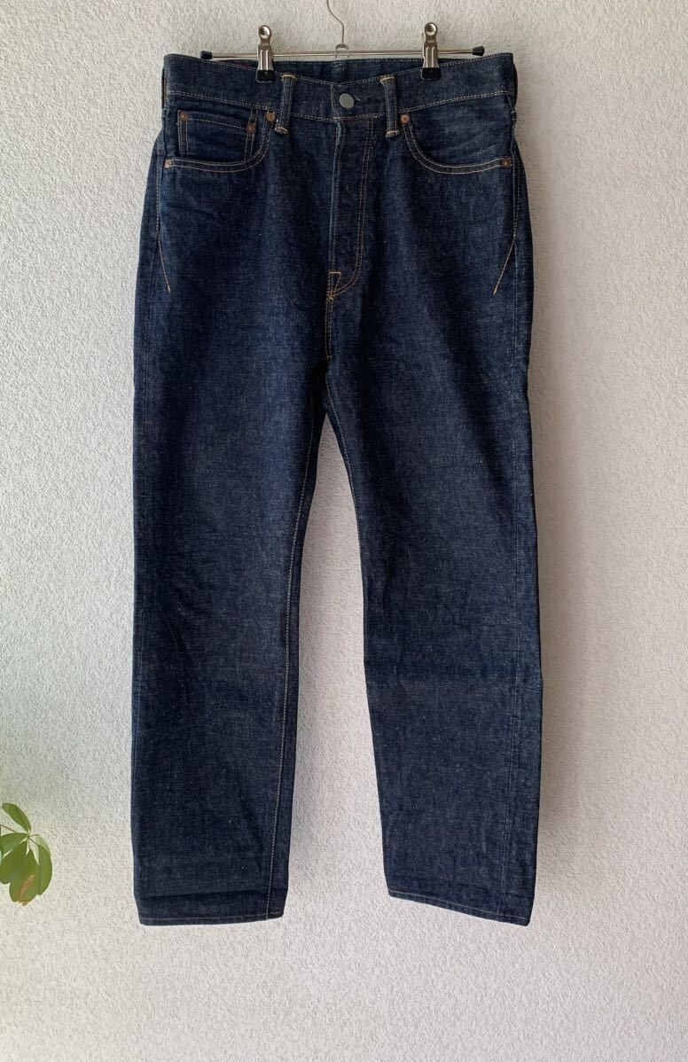KATO' AAA VINTAGE STRAIGHT FIT 5POCKET DENIM PANTS ONE WASH