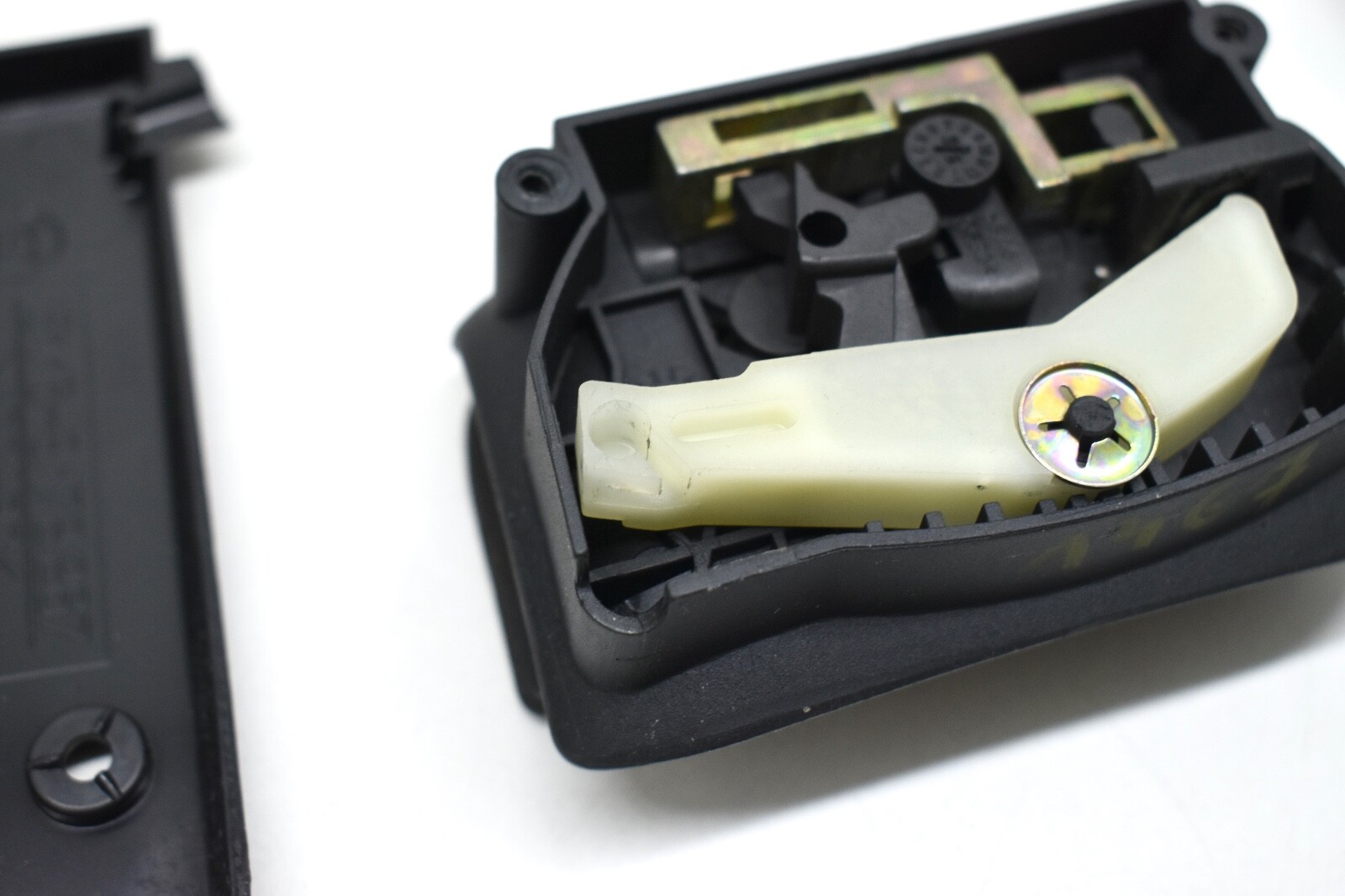 BMW E38 OEM Glove Box Latch EU Black Original Interior Handle Cover