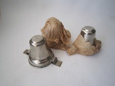 LOT DE 3 MOULES CHROMES PROFESSIONNEL POUR CLOCHE EN CHOCOLAT PAQUES N° 80