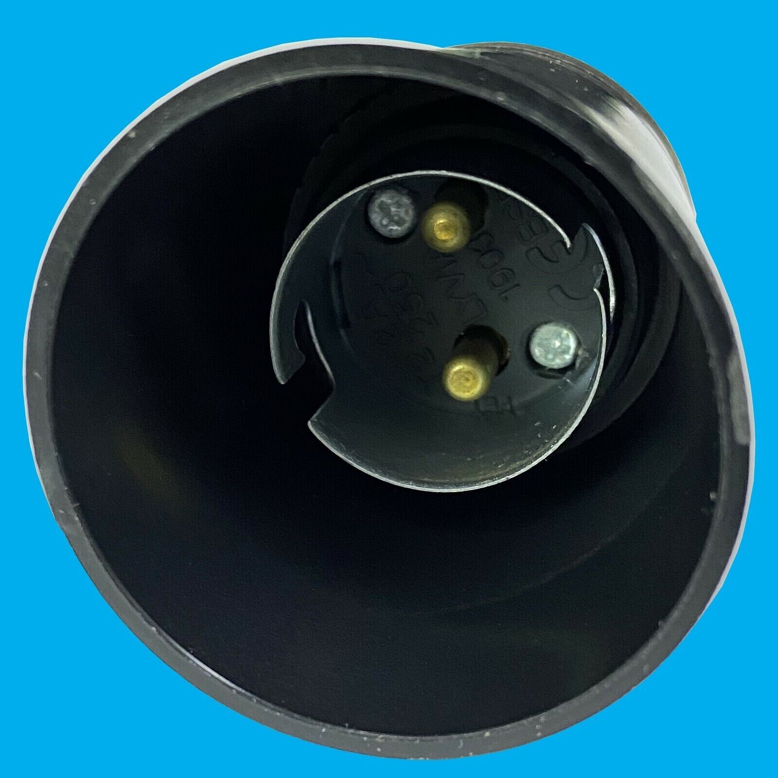 10x Black Edison ES E27 to BC B22 Light Bulb Adaptor, Lamp