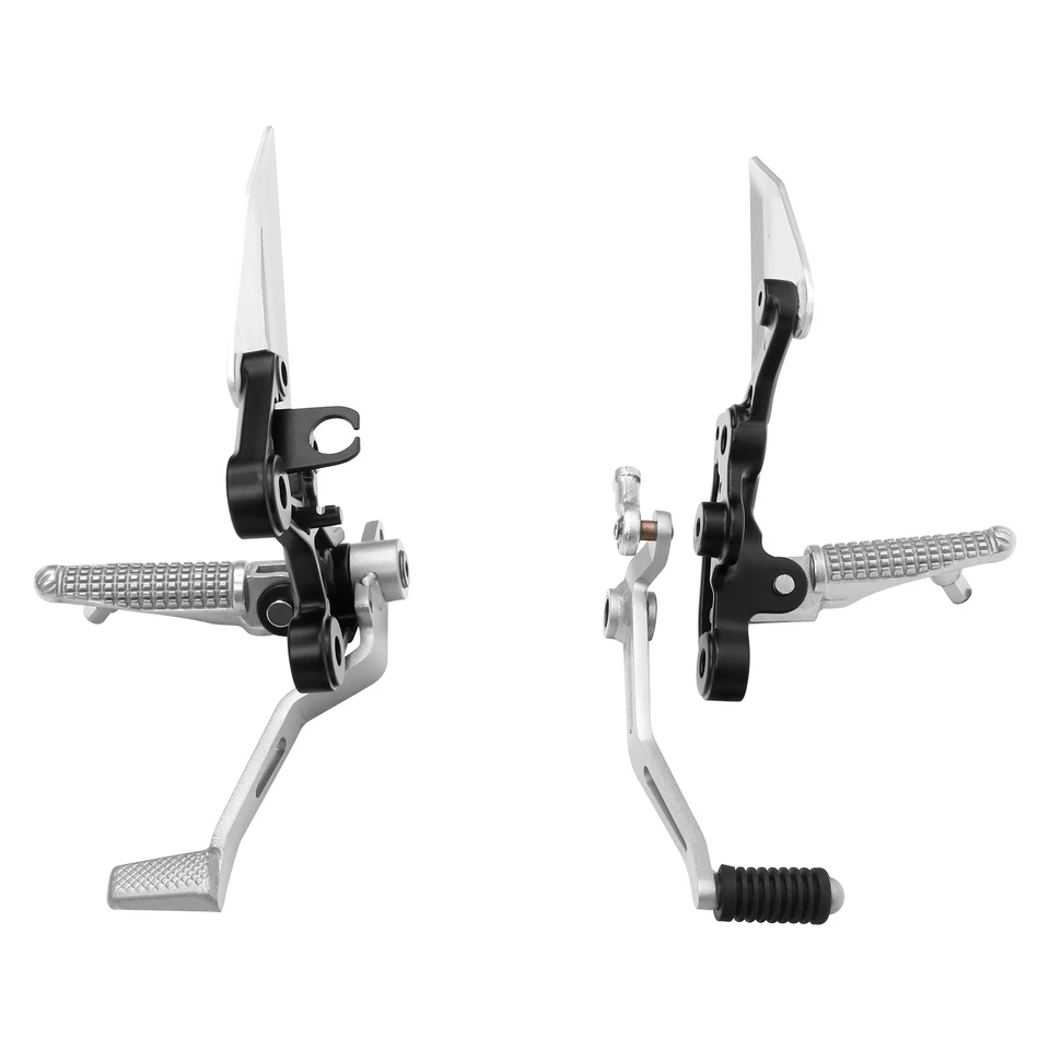 Soporte de estriberas para conductor apto para Kawasaki Ninja 400 2018-2024 Z400 2019-2024 Foto 2 de 4