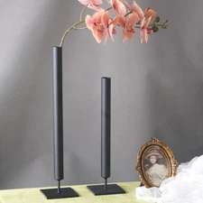 Iron simple flower utensil ornament dried flower decorative vase porch home