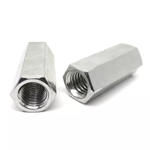 3/8-16 x1-1/8" Stainless Steel Coupling Nuts (Choose Qty)
