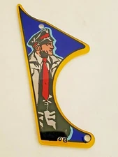 1994 DATA EAST THE WHO'S TOMMY PINBALL WIZARD MACHINE PLAYFIELD PLASTIC 08 NOS