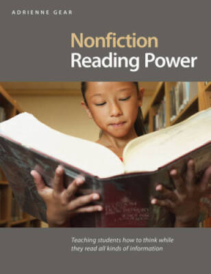 Nonfiction Reading Power: Teaching Students How to Think While THey Read  - GOOD